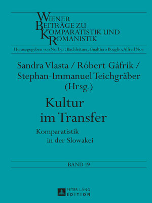 cover image of Kultur im Transfer